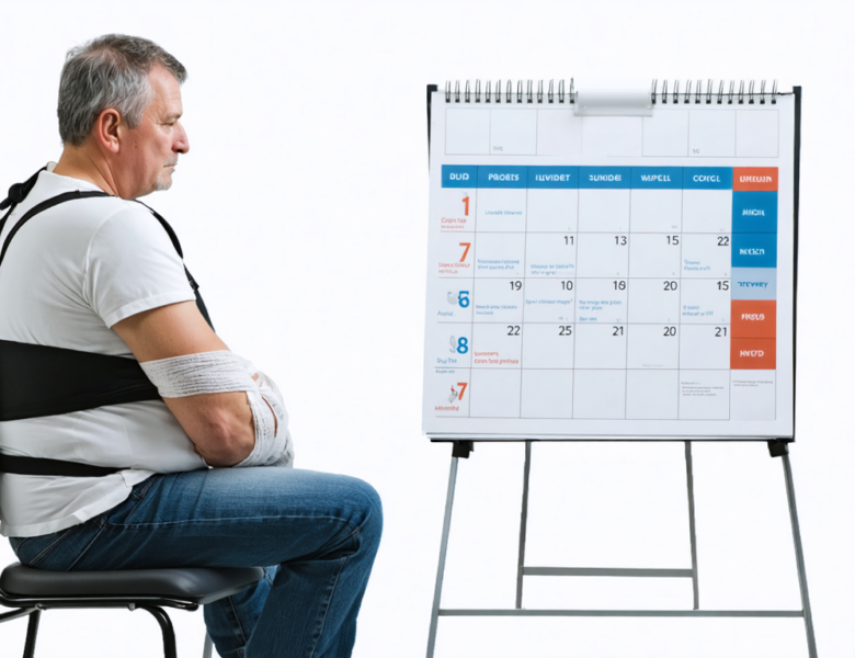 Durée et nombre d’arrêts de travail recommandés pour une algodystrophie de l’épaule