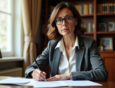 Succession après le décès du père : répartition de l&rsquo;héritage et droits d&rsquo;usufruit de la mère survivante