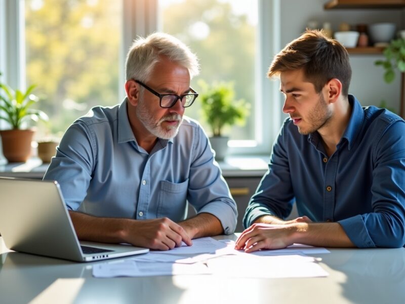 Comment prêter de l&rsquo;argent à son fils pour un achat immobilier : guide pratique sur déclaration et fiscalité