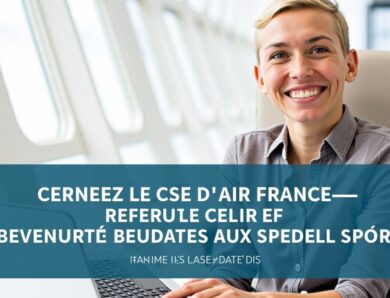 Découvrez le CSE d&rsquo;Air France : Un guide complet des avantages dédiés aux salariés