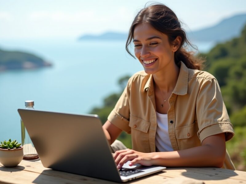Nomade digital salarié : les clés pour concilier carrière et aventure en 2026
